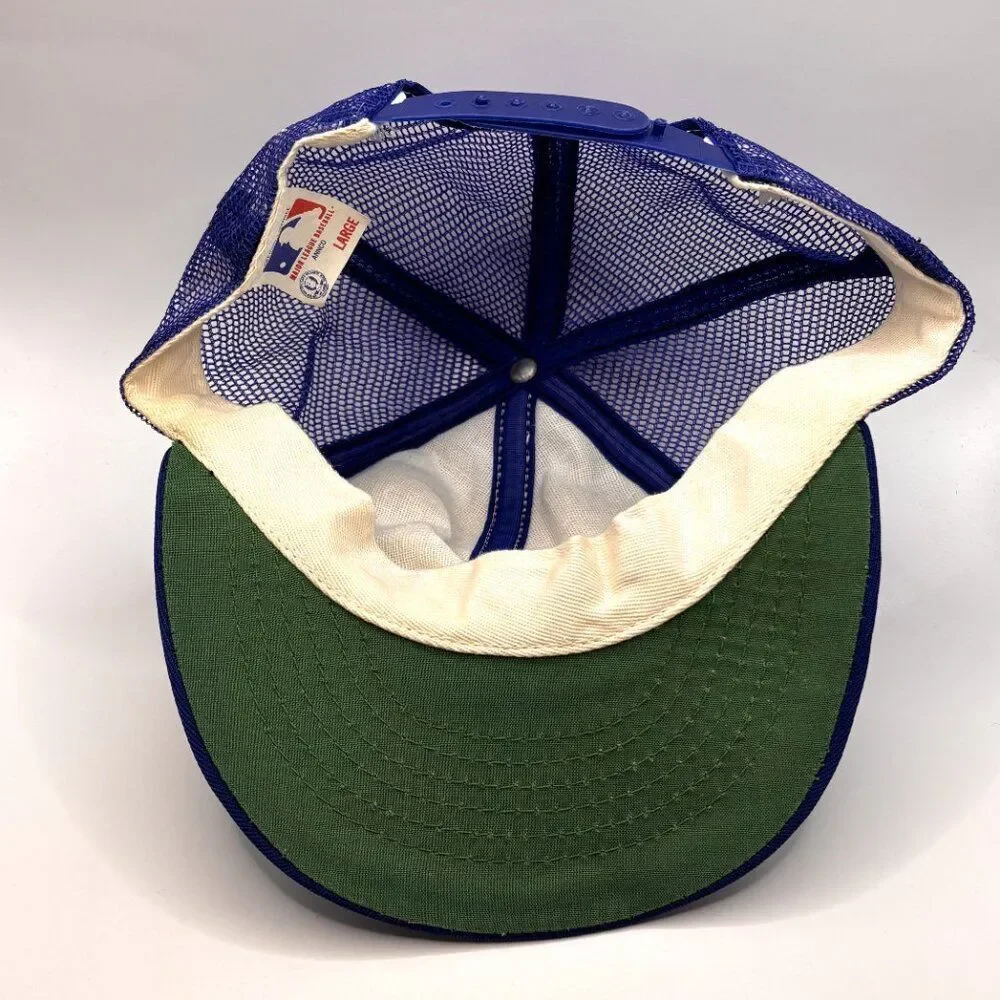 Vintage 1980s Toronto Blue Jays MLB SnapBack Hat Cap Annco Made In USA - Large